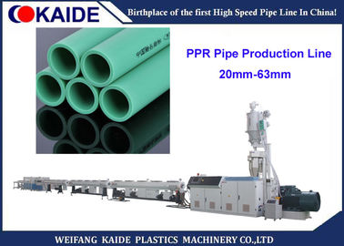 Chaîne de production de tuyau des fibres de verre PPR tuyau de 75mm 160mm PPR faisant la machine