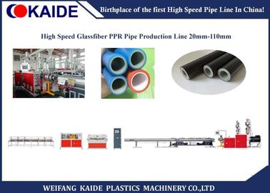 tuyau de 20mm-63mm PPR GF PPR faisant la chaîne de production de machine/tuyau des plastiques PPR