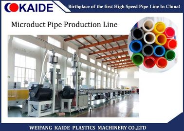 Chaîne de production de tuyau de HDPE de noyau de silicone, chaîne de production de tuyau de FTTH Microduct
