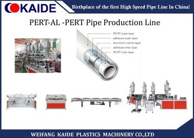 Ligne composée machine d'extrusion de tuyau de PERT d'AL de PERT d'extrudeuse de tube de taille de 30mx4mx2.5m