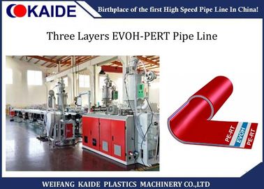 3 couches de tuyau de chaîne de production composée machine d'extrusion de tube d'EVOH-PERT