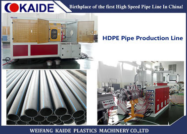 Machine multicouche 20-110mm KAIDE de production de tuyau de HDPE de machine d'extrusion de tuyau de HDPE de coextrusion de 3 couches