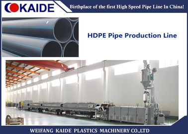tuyau de HDPE de 110mm-315mm faisant la machine KAIDE d'extrudeuse de tuyau de HDPE de la machine 315mm