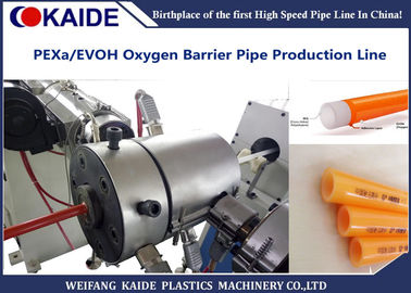 Ligne composée durable tuyau d'extrusion de tuyau de barrière de l'oxygène de PEXa EVOH faisant la machine
