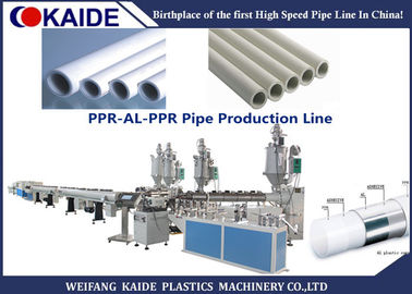 Tuyau en aluminium multicouche de la machine d'extrusion de tuyau d'AL PPR de PPR/PPR faisant la machine