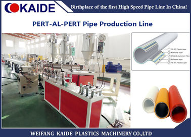 Ligne/AL PERT Aluminum Pipe Making Machine multicouche d'extrusion de tuyau du PE droite