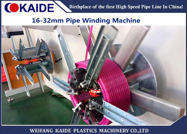 PE à grande vitesse/machine en plastique de pot tournant tuyau de PERT/PEX aucune opération manuelle du besoin pendant le processus de enroulement
