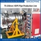Machine d'extrusion de tuyaux d'eau en HDPE de grande capacité 75 mm -250 mm / machine de fabrication de tuyaux en HDPE