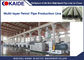 Trois couches de PE de tuyau de production de machine de tuyau à grande vitesse d'essence faisant la machine
