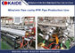 Vitesse 40m/de machine de production de conduite d'eau de PPRC machine minimum d'extrudeuse de conduite d'eau